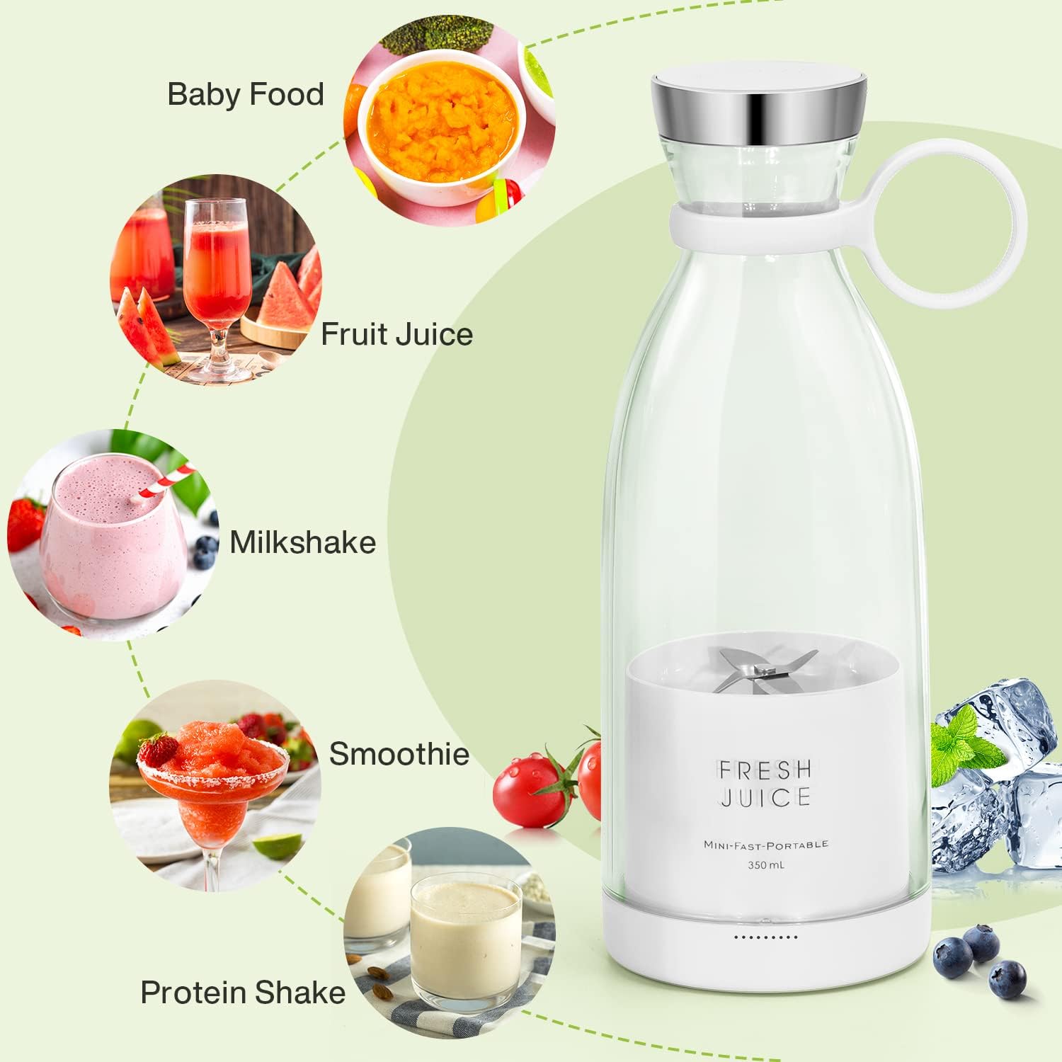 Portable Blender Bottle